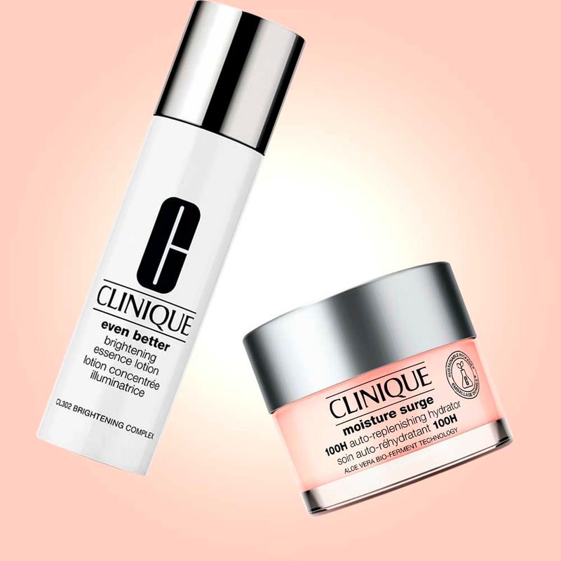 Clinique Kit - Loção Brightening + Gel Moisture Surge - Época